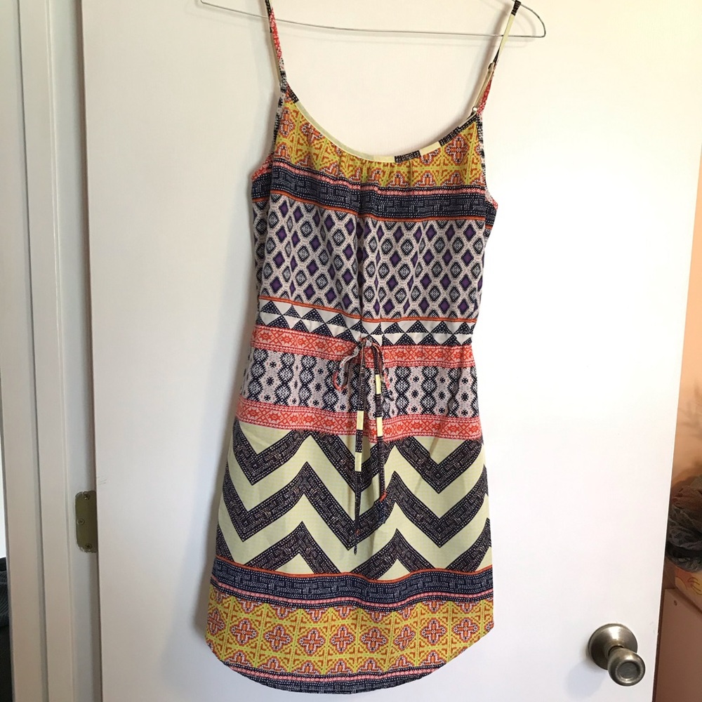 short Sanctuary dress with fun print